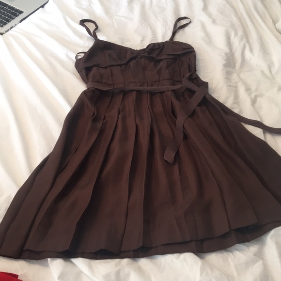 Brown BCBG Maxazria Dress Size 4 - Picture 3 of 4